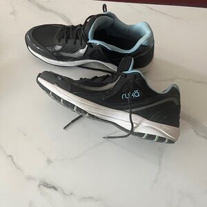 Ryka Black and Blue Women's Sneakers